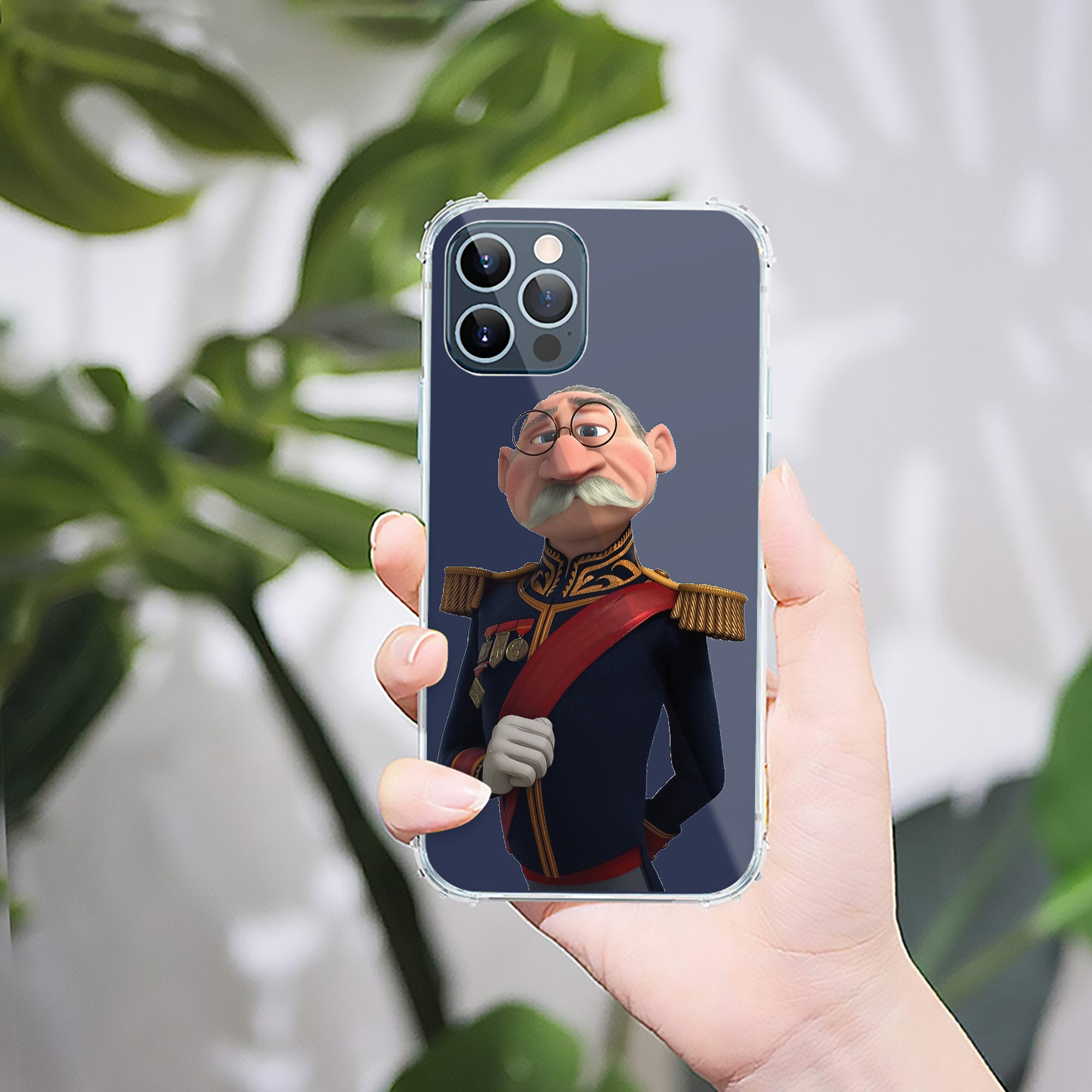 （画像用） アナと雪の女王 アンナ エルサ Frozen Anna Elsa 【iPhone 12シリーズ対応】透明スマホケース（クリアソフトケース）